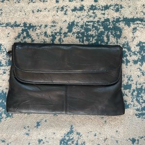 VINTAGE Partners by Mervyns leather clutch